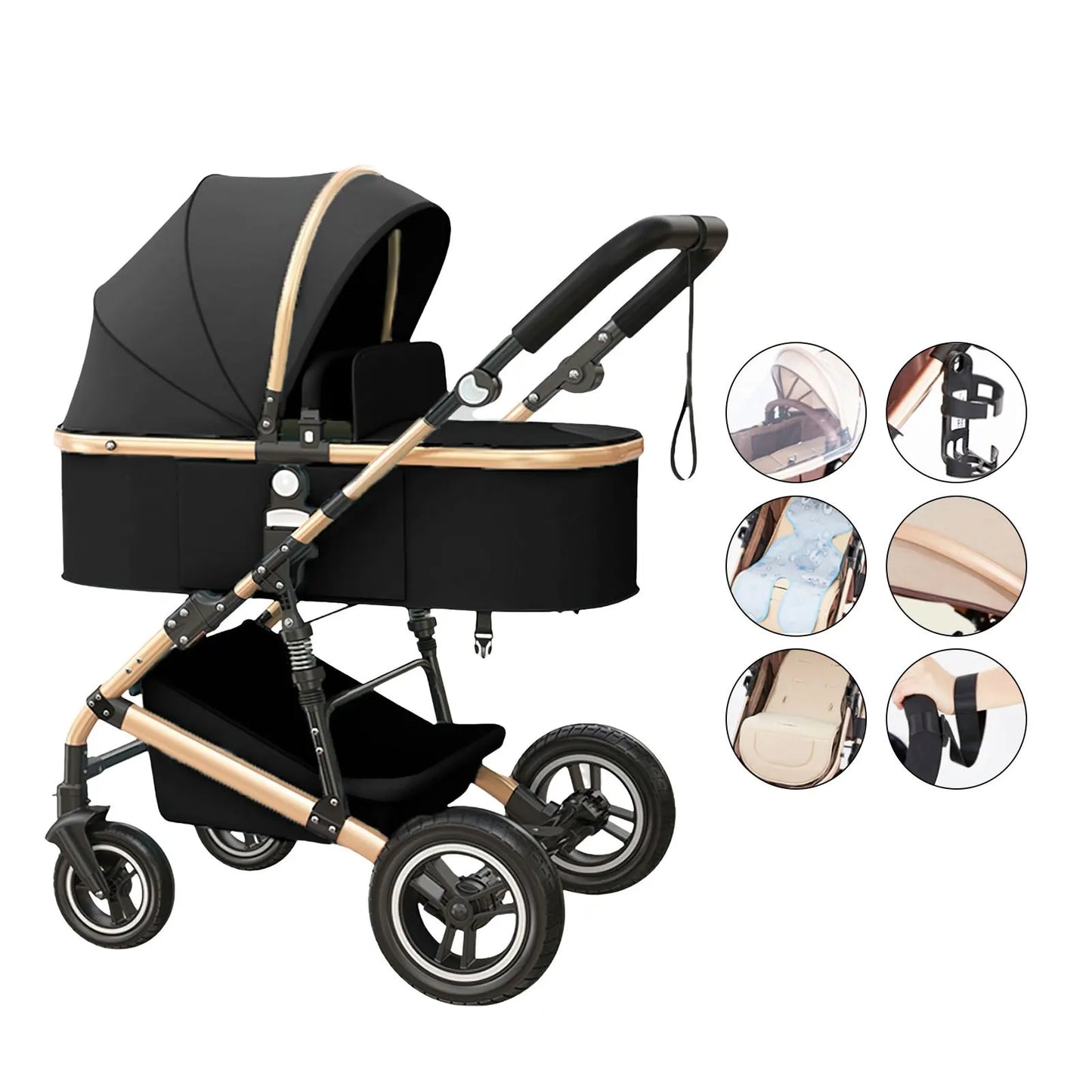 Luxe kinderwagen