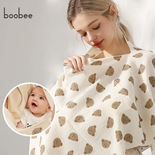 Ademende Voedingsdoek & Multifunctioneel voor Mama’s
