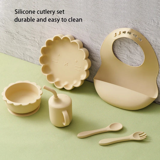 Baby eetset siliconen