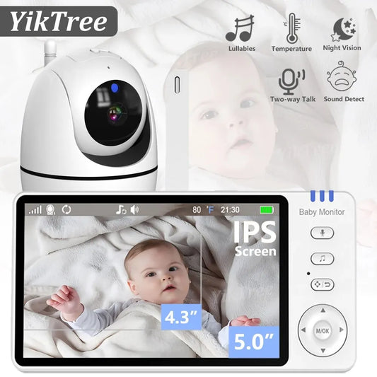 5 inch Babyfoon met Camera en Nachtzicht