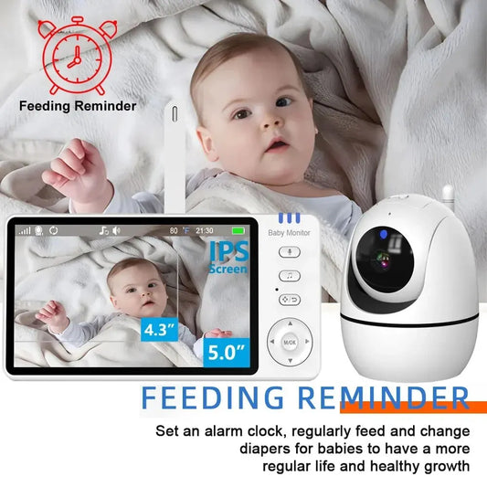 5 inch Babyfoon met Camera en Nachtzicht